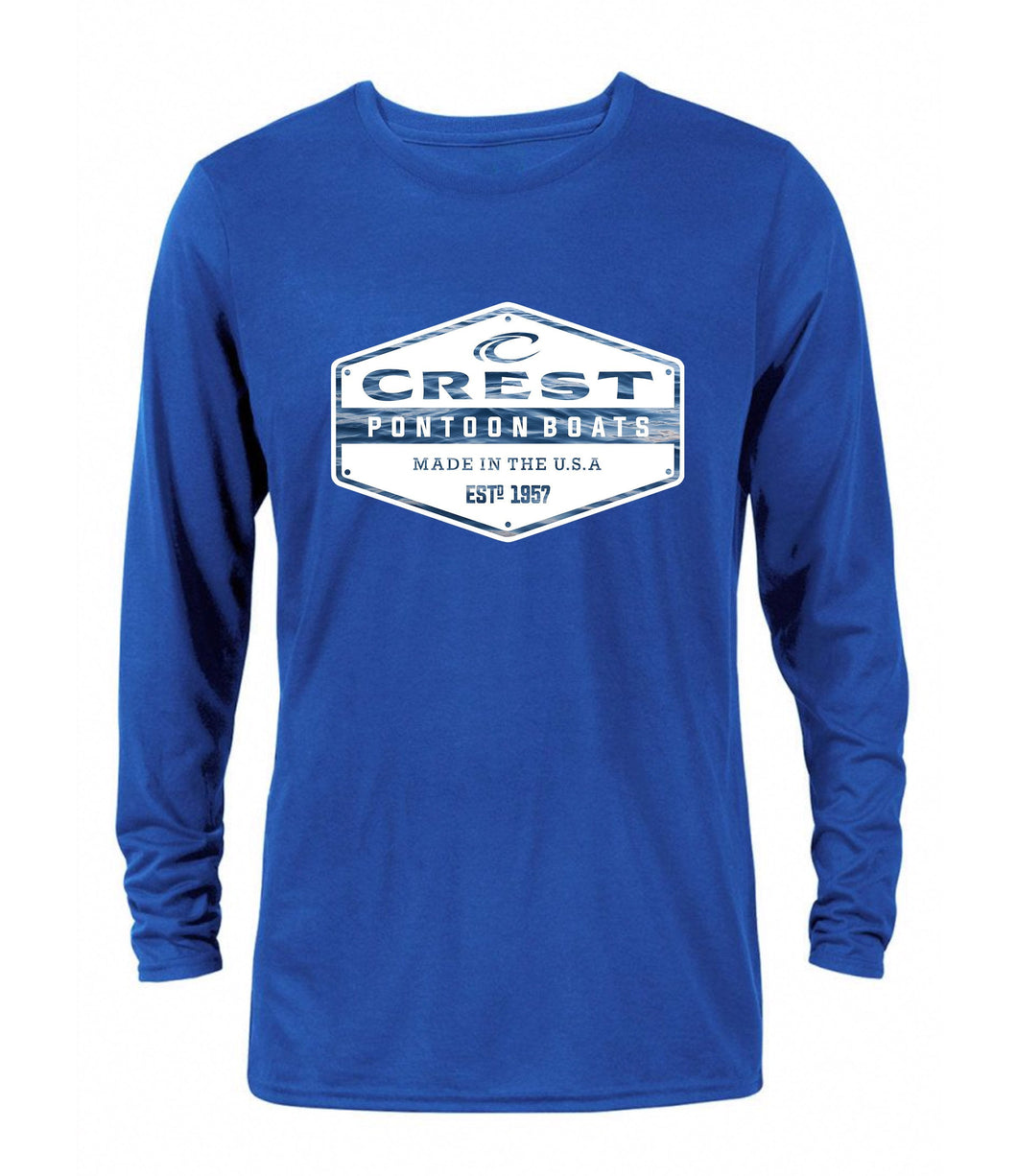 Crest Sign Men's Long Sleeve Tee