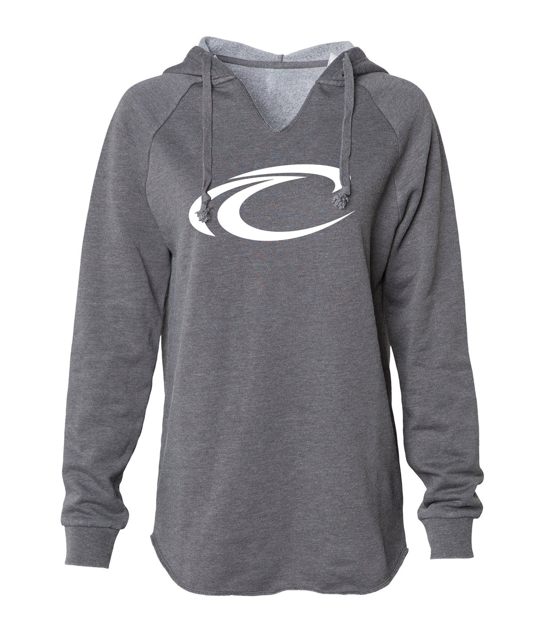 Crest Wave Logo Women's Hoodie