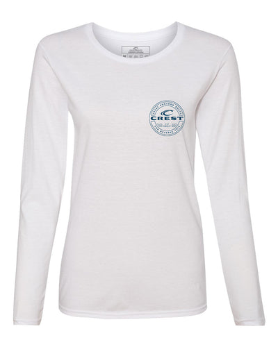 Crest You Deserve This Women's Long Sleeve T-Shirt - White