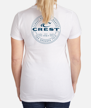 Load image into Gallery viewer, Crest You Deserve This Women&#39;s T-Shirt - White