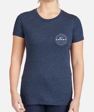 Load image into Gallery viewer, Crest You Deserve This Women&#39;s T-Shirt - Navy