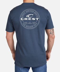 Crest You Deserve This Men's T-Shirt - Indigo